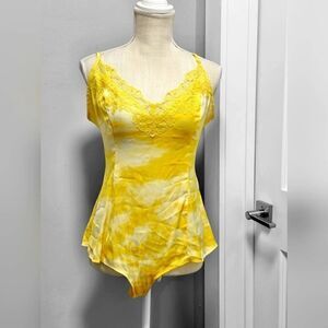 Nwt Intimately Free People Luella Printed Bodysuit